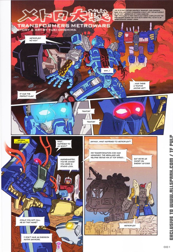 Transformers Generations Comics Metro Wars And Starscream's New Power Translated Image (1 of 1)